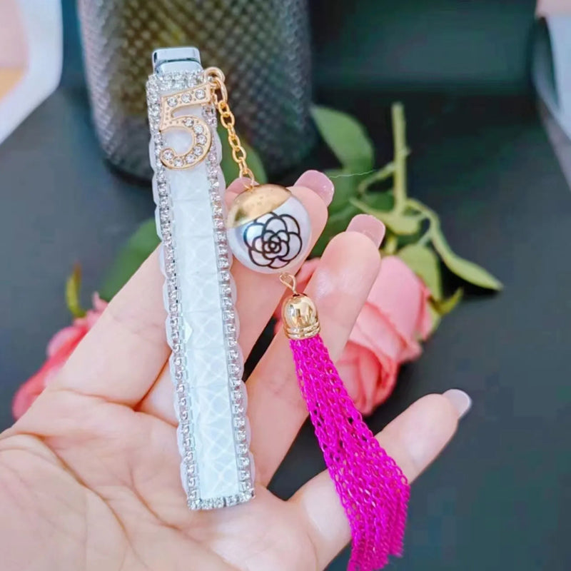 Heart Sticky Diamond Lighter Handmade with Full Diamonds