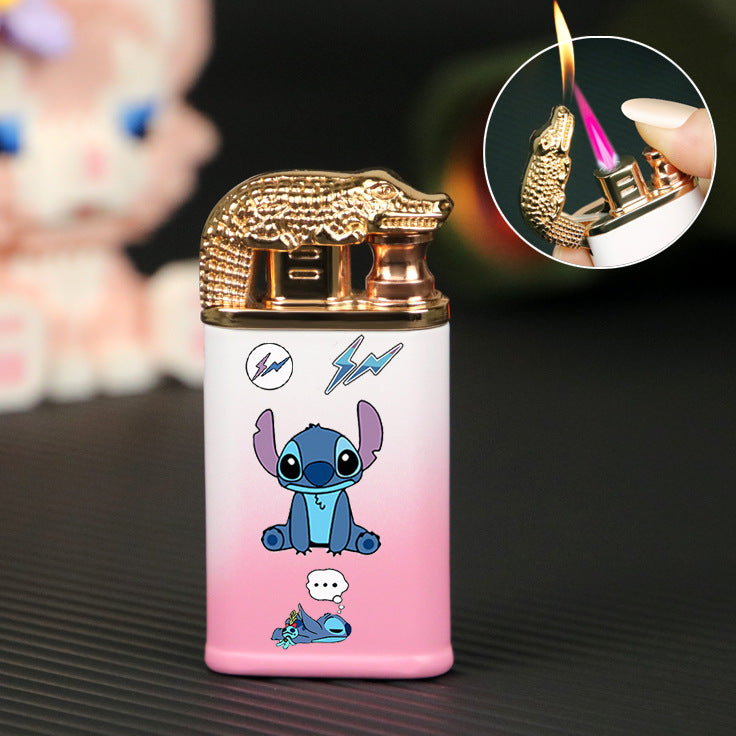 Refillable windproof lighter gift for boyfriend