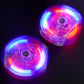 Fidget Spinner Transparent Lighter with Pink Flame Refillable Lighter