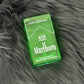 Marlboro cigarette case can hold 20 regular size, rechargeable with flash light